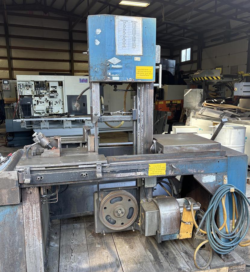 Used Marvel V10A2PC Vertical Bandsaw
