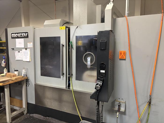 Used 2015 Ganesh VFM-5127 5 Axis CNC Machining Center