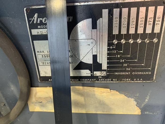 Used Aronson HD25 Welding Positioner