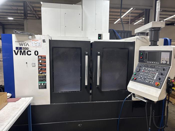 Used 2014 Hyundai F500 CNC Vertical Machining Center
