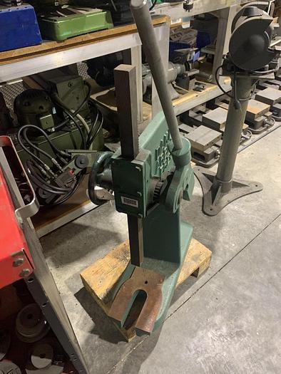 Used Dake 3 Ton Ratchet Lever Arbor Press