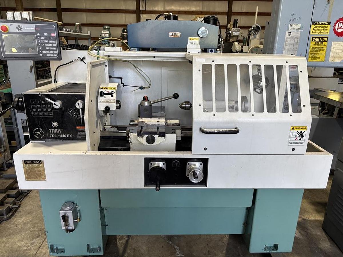 Used Southwestern Industries Proto TRAK TRL 1440 EX CNC Lathe