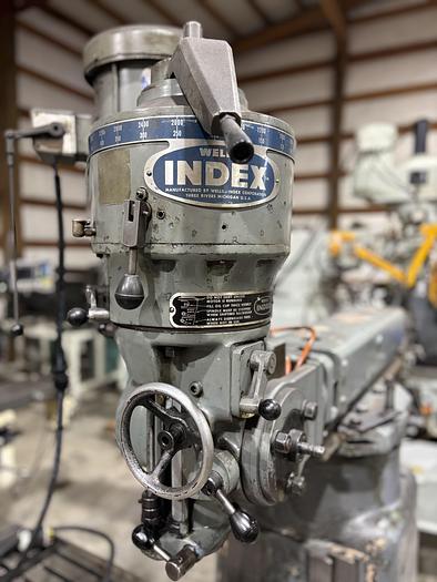 Used Wells Index Vertical Manual Mill