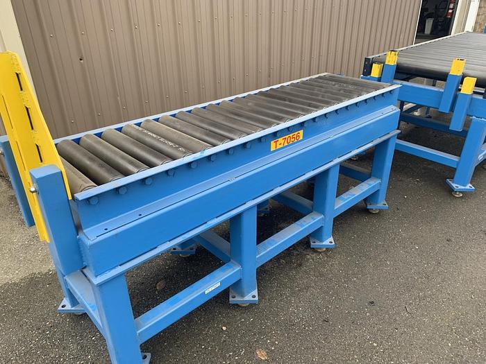 Used Heavy Duty 4" Roller Conveyor Table