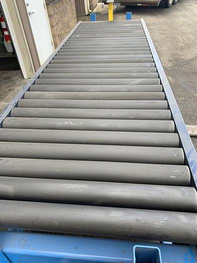 Used Heavy Duty 4" Roller Conveyor Table 
