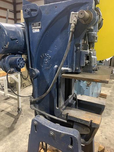Used Kenco 12 Ton O.B.I Punch Press