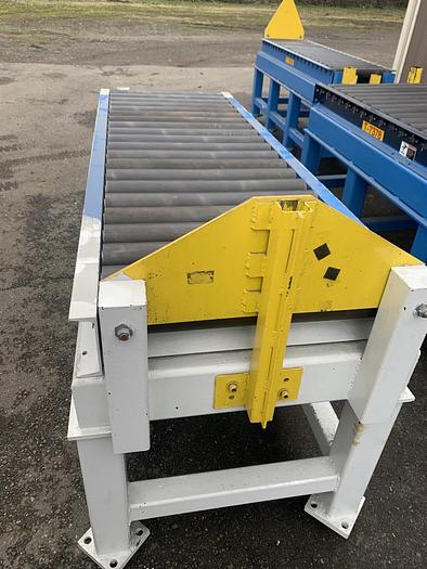 Used Heavy Duty 4" Roller Conveyor Table 84"