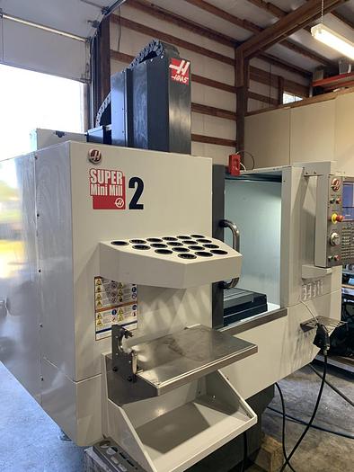Used 2015 Haas Super Mini Mill 2 w/Trunnion