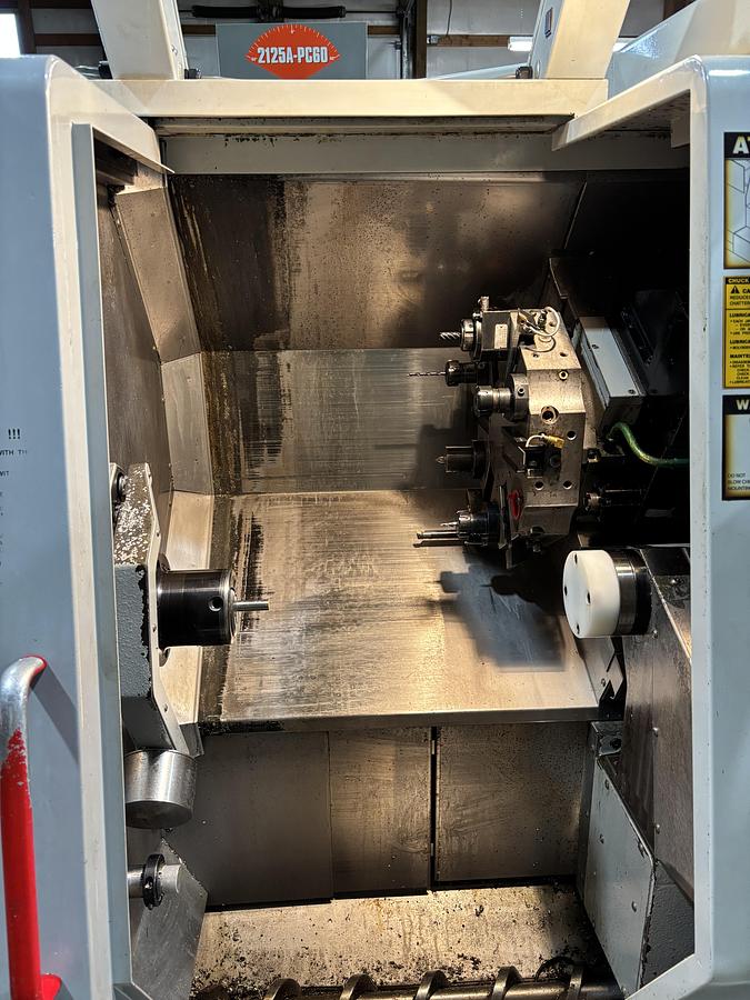 Used Haas TL-15 CNC Turning Center Live Tooling Sub Spindle