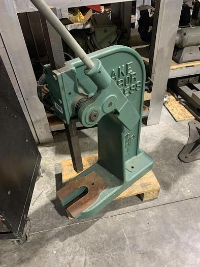 Used Dake 3 Ton Ratchet Lever Arbor Press