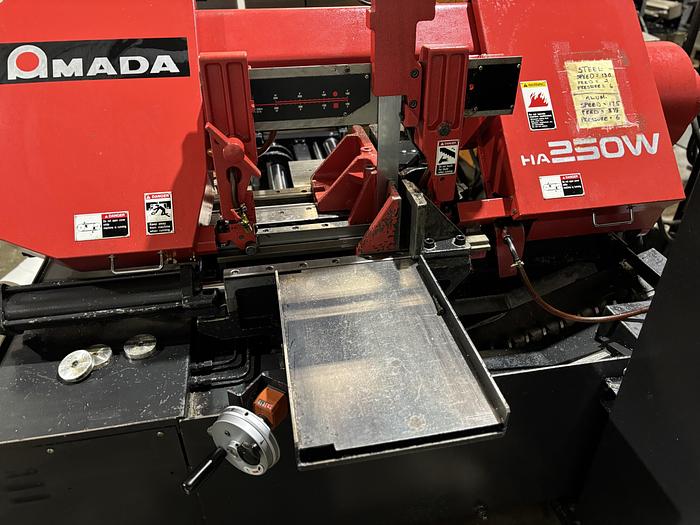 Used Amada HA-250W Automatic Horizontal Band Saw