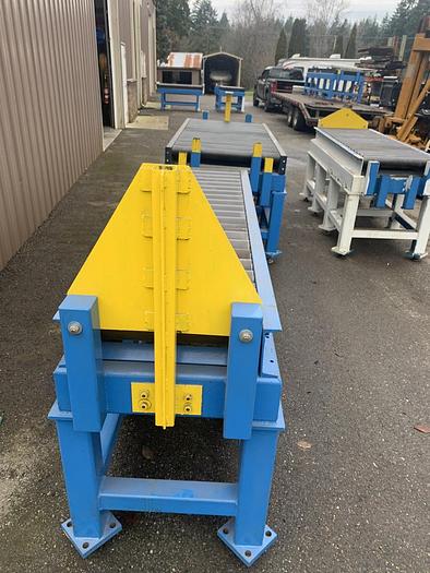 Used Heavy Duty 4" Roller Conveyor Table