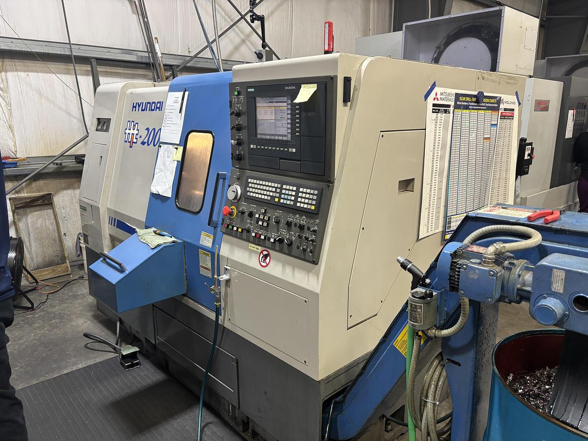 Used Hyundai HIT 200 CNC Turning Center