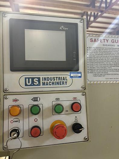 Used US Industrial CNC Shear 8' x 1/2"