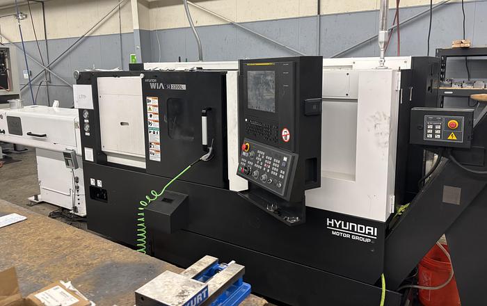 Used 2021 Hyundai SE2200L CNC Turning Center