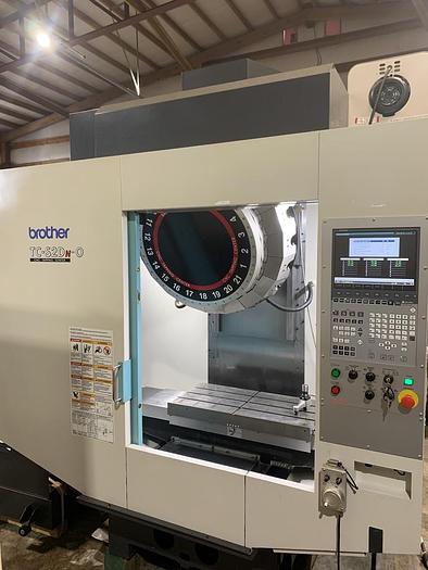 Used Brother TC-S2DN-O CNC Vertical Drill & Tap Machining Center