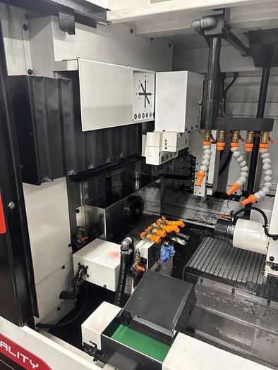 Used 2022 Ganesh Gen Turn 36CS 7 Axis CNC Swiss Turning Center