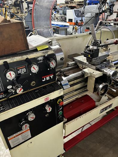 Used Jet GH-1440W-3 Gear Head Lathe