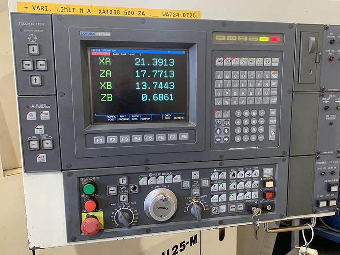 Used Okuma LU-25M CNC Turning Center