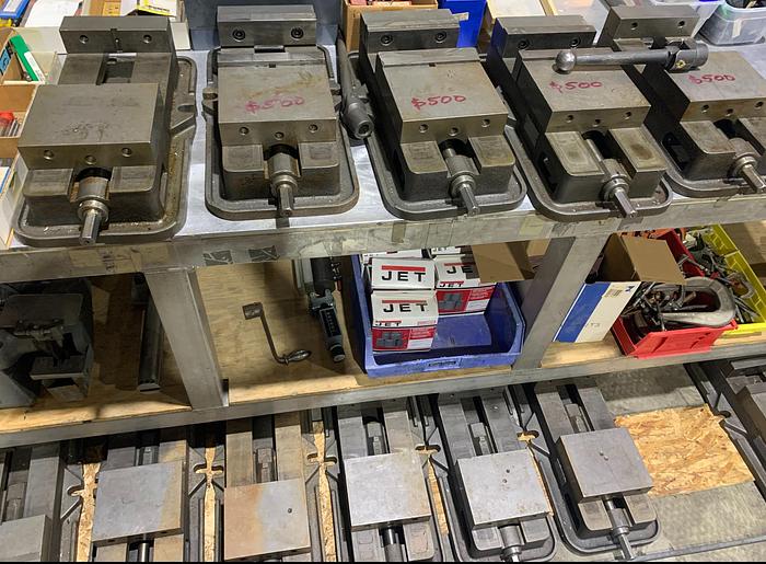 Used Kurt D80 8" Vises