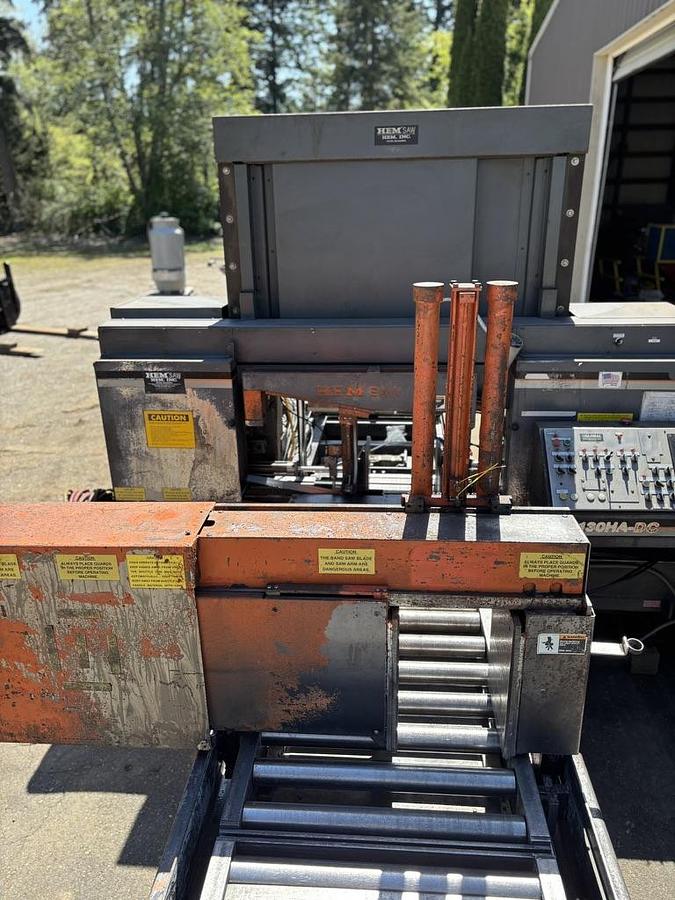 Used Hen WF130HA-DC Automatic Horizontal Saw