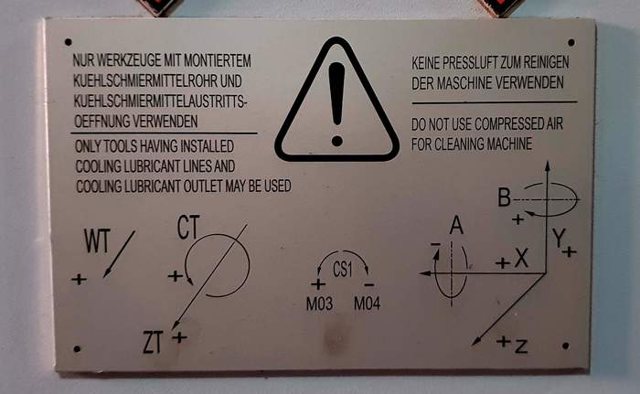 Used MAG SPECHT 500 + 5X HORIZONTAL MACHINING CENTER (5 Axis) (2011)