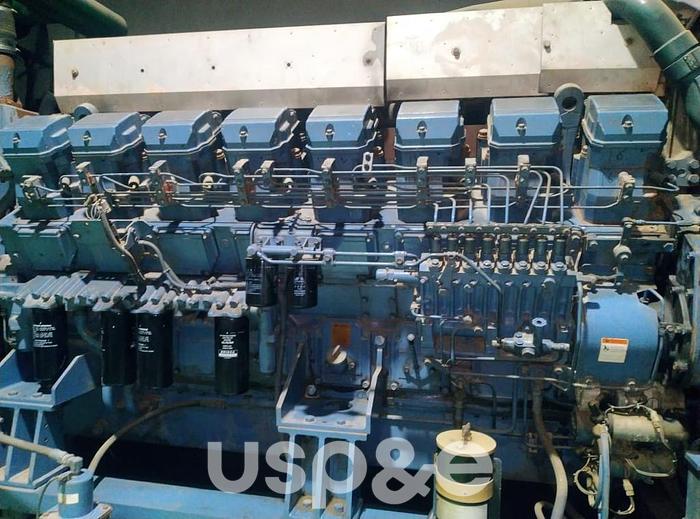 Used 1.5 MW 2008 Used Mitsubishi MGS2000C Diesel Generator Sets