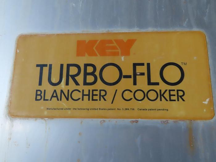 Used Key Turbo Flo  Blancher / Cooker