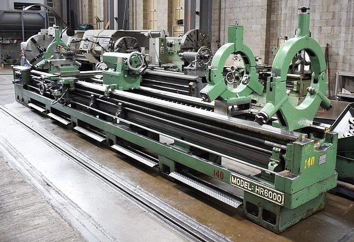 Used Kingston HR-6000 Manual Engine Lathe
