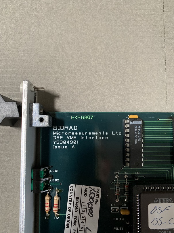 Used Micromeasurements DSF VME Interface Board Y5304901 Issue A