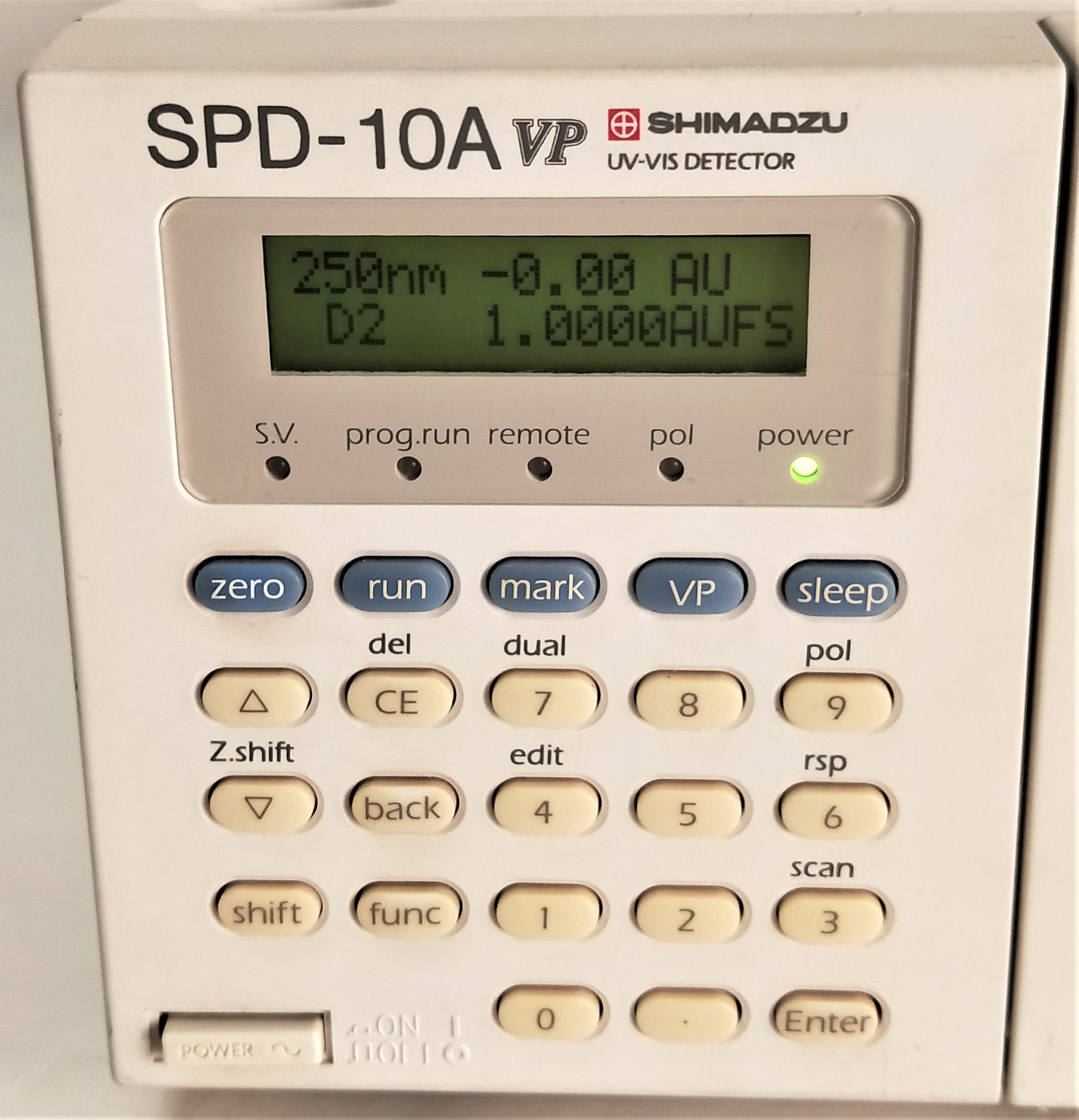 Used Shimadzu SPD-10A VP UV-Visible Detector