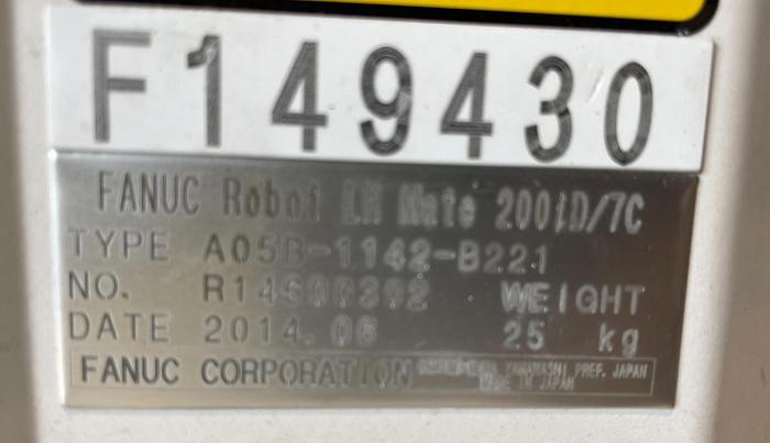 Used 2014 FANUC LR MATE 200iD/7C