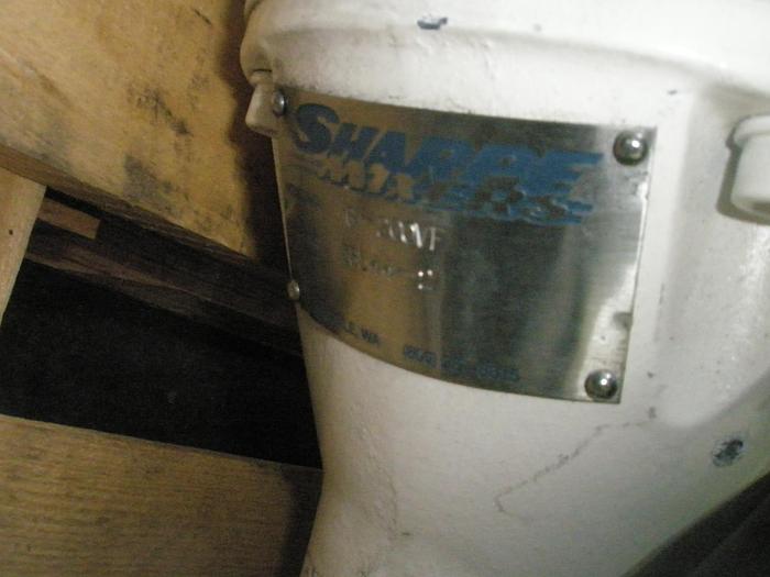 Used Mixer, Agitator, 2 HP, Sharpe Mixers, Mdl G-200VF, #S736931