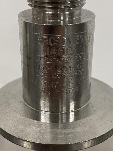 Used Broadley James 367-61-H075 Stainless Steel Sensor Housing