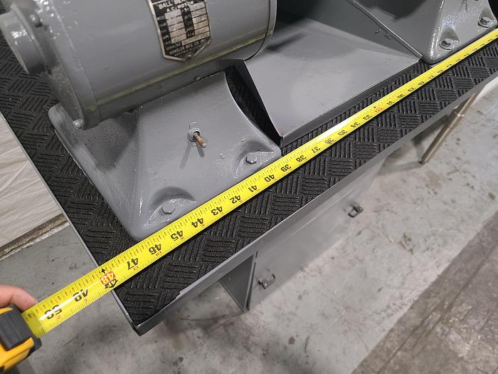 Refurbished Double Head Polishing Buffing Self Contained Machine with Dust Collector 110V 3450 RPM