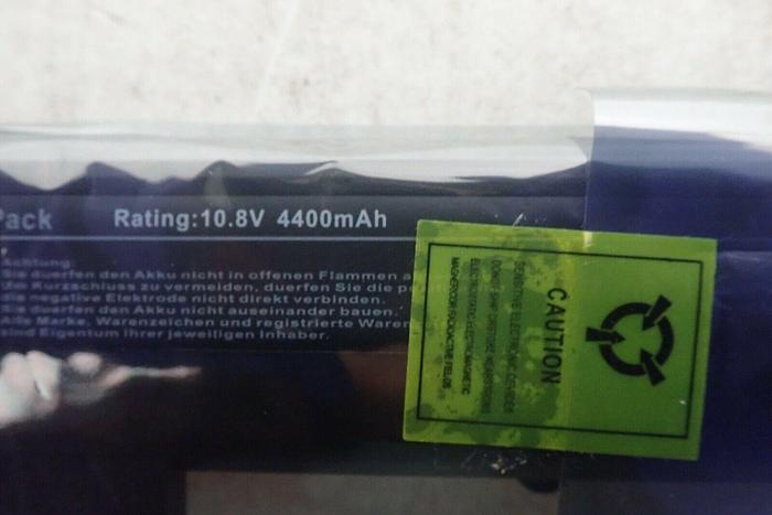 Used Replacement 10.8V 4400mAh Laptop Battery for HP 6500