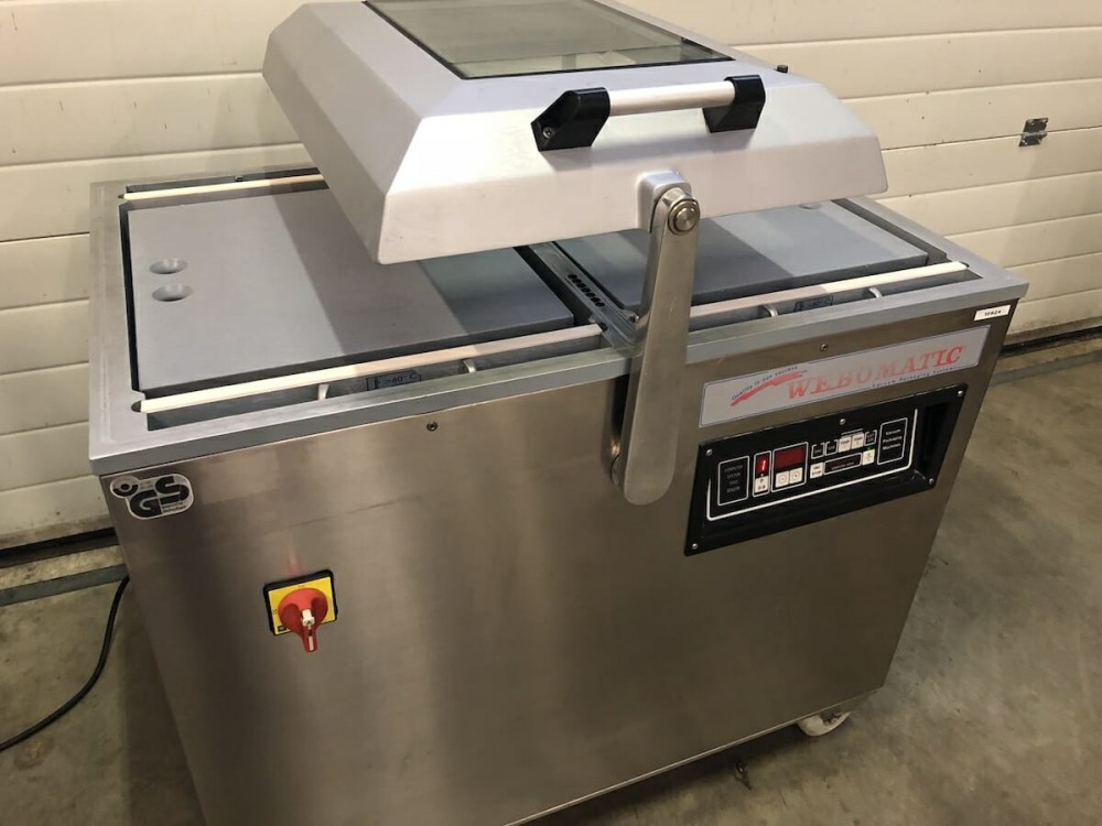 Used Webomatic vacuum machine