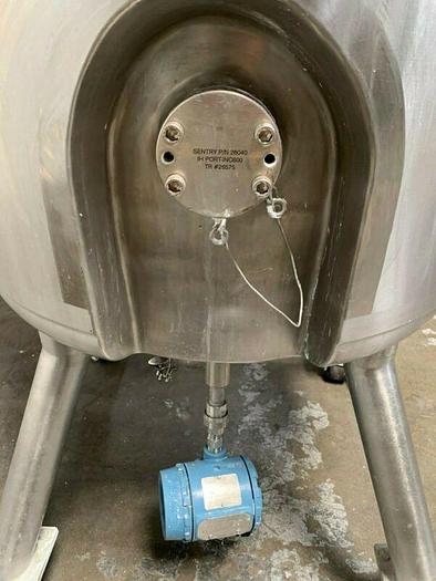 Used T&C 200 L Stainless Steel Jacketed Bioreactor High Pressure @ 400 PSI w/ Mixer