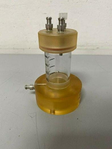 Used Acrylic 40mL VS1006-049 Vessel w/ Multiple .25" Fittings