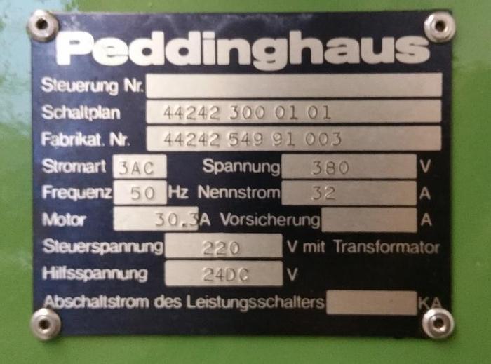Used Hydraulische Profilstahlschere Peddinghaus Peddimaster 110/170