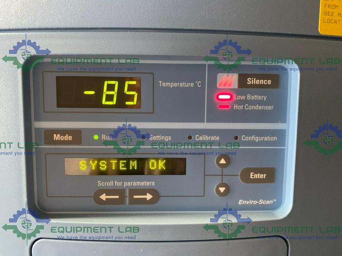 Used Thermo Scientific 8606 -86 ºC Ultra Low Laboratory Freezer 23 Cu Ft 230V