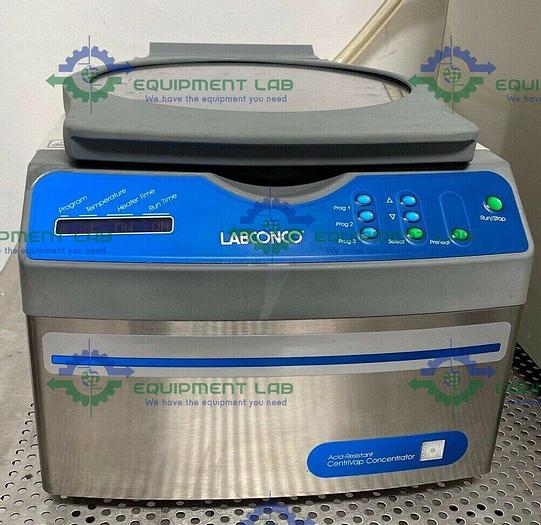 Used Labconco 7810016 CentriVap Concentrator w/ CentriVap 7811020 Cold Trap -50C ILMVAC 2052B-01 Vacuum Pump