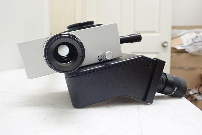 Used Leitz Wetzlar MD5 w/ (3) 512 821/20 Heads, (4) Periplan 519-748 10X/18 Eyepieces