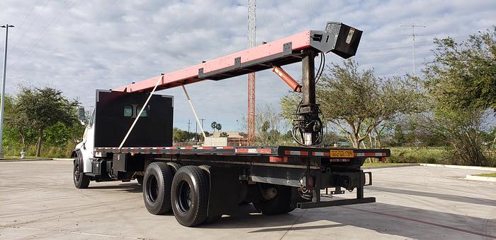 Used 2003 Sterling Acterra Flatbed w/ Cleasby Roofing Conveyor
