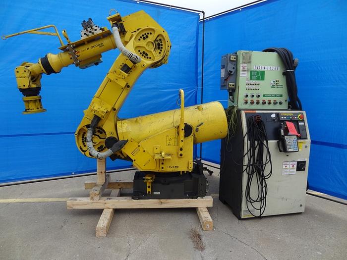 Used FANUC R2000iA/165R CNC 6 AXIS ROBOT W/RJ3iB CONTROL