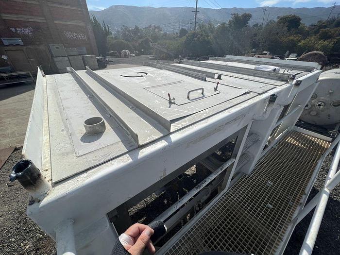 Used Hopper, 140 CF Total Capacity, S/St, (2) Hoppers #S744847