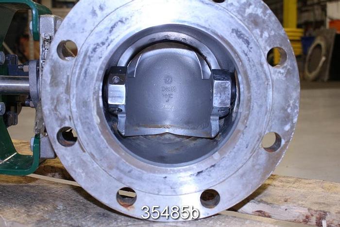 Used Fisher V-150 Ser B 6" V-Ball Control Valve #35485