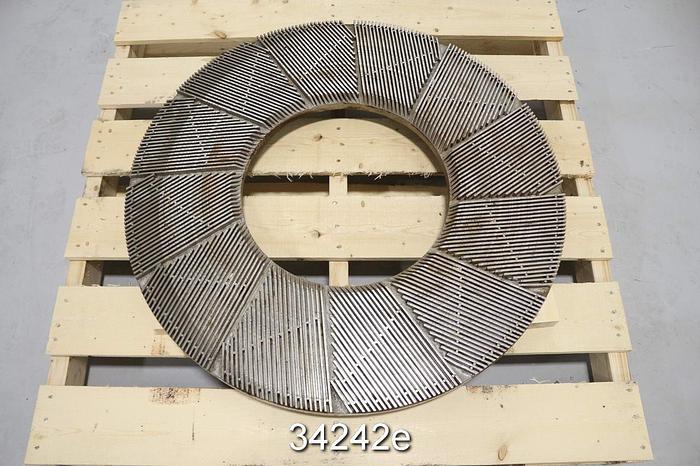 Used Pilao RTD-34 Pilao Refiner Plate Set #34242