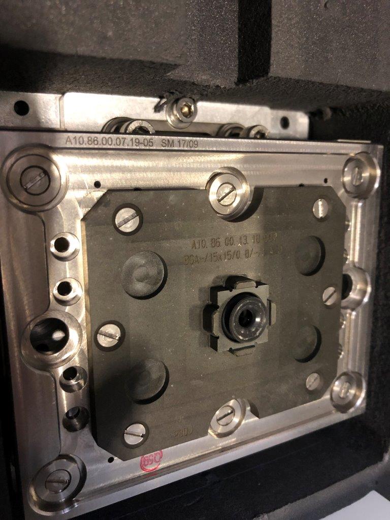 Used Multitest 256 BGA 15x15mm Test Handler Kit for MT9510