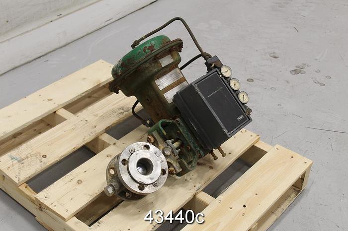 Used Fisher 2" V150 Vee Ball Valve #43440